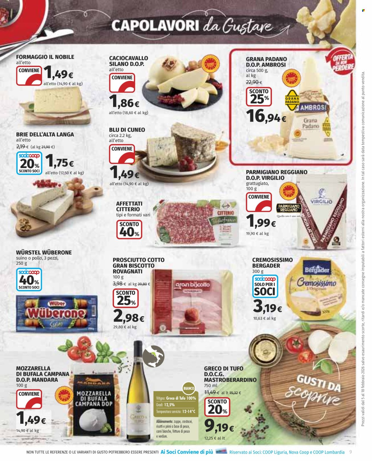 Leták Coop - 5.2.2026 - 18.2.2026. Strana 9