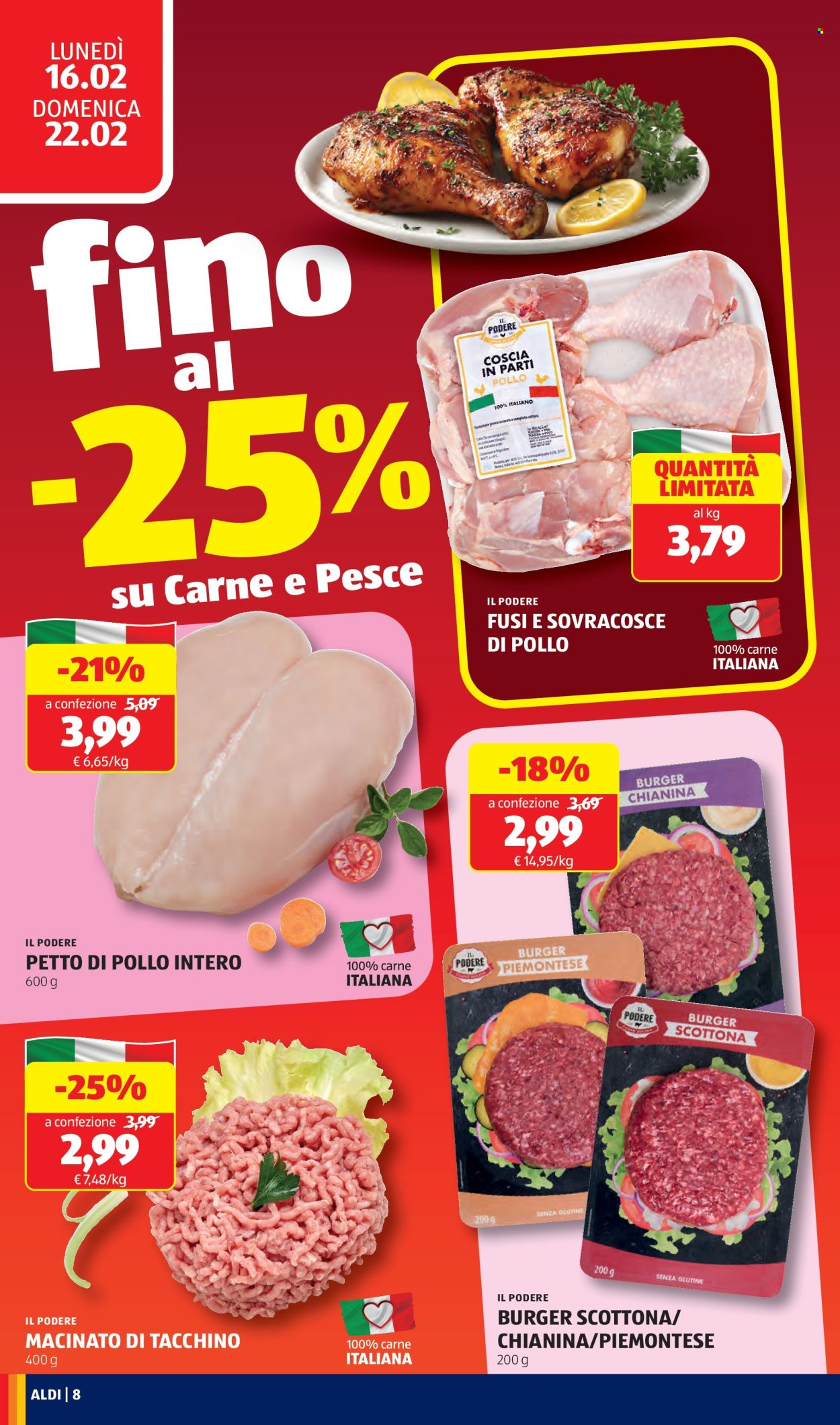 Volantino Aldi - 16/2/2026 - 22/2/2026. Pagina 8