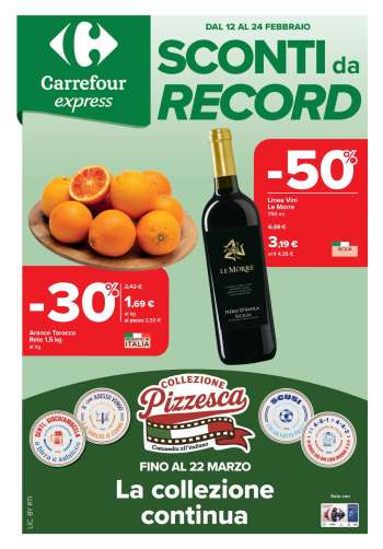 Volantino Carrefour - 12/2/2026 - 24/2/2026.