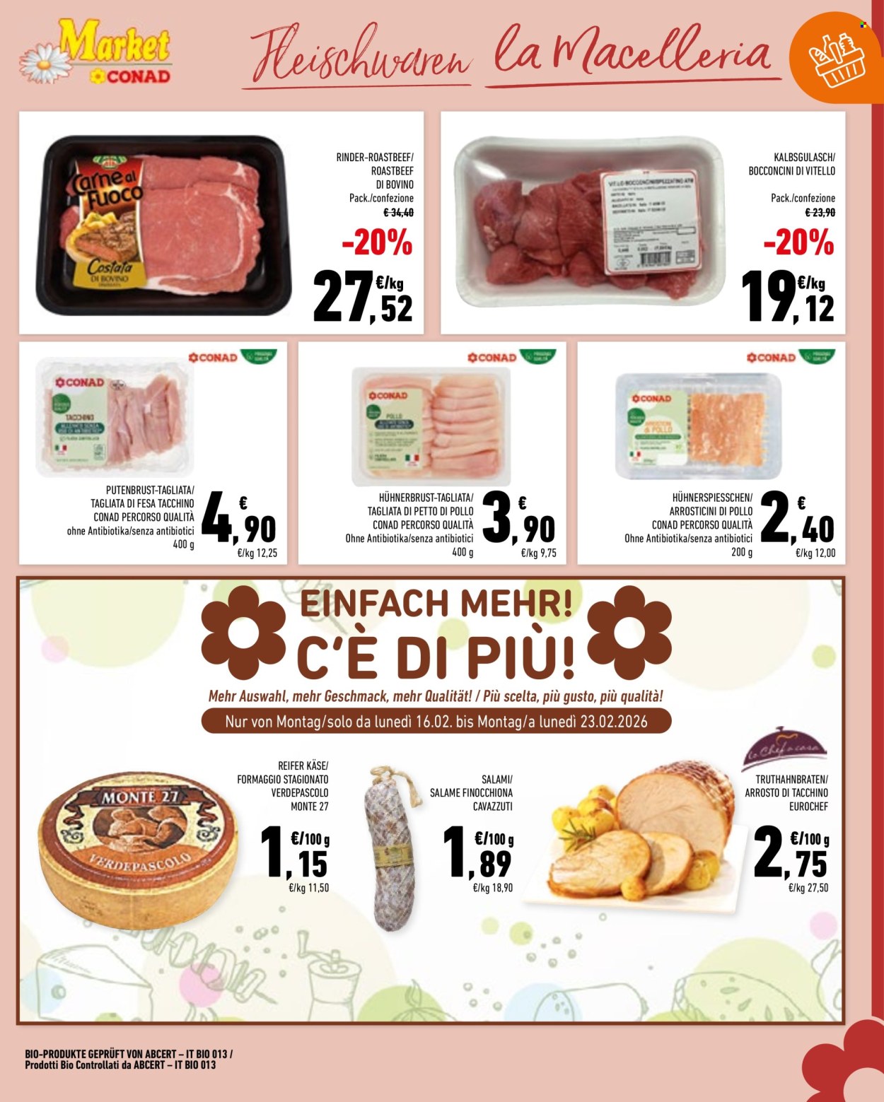 Volantino Market Conad - 10/2/2026 - 23/2/2026. Pagina 3