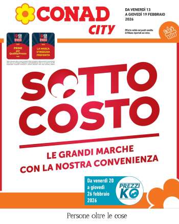 Volantino Conad City - 13/2/2026 - 19/2/2026.