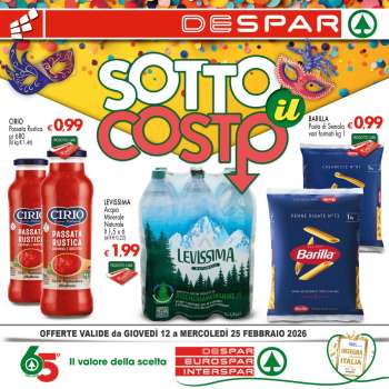 Volantino Despar - 12/2/2026 - 25/2/2026.