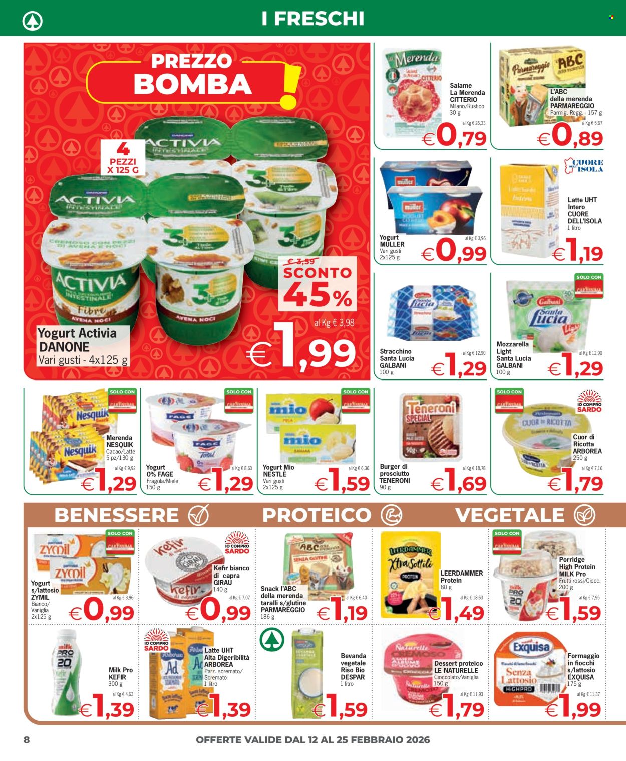 Leták Eurospar - 12.2.2026 - 25.2.2026. Strana 8
