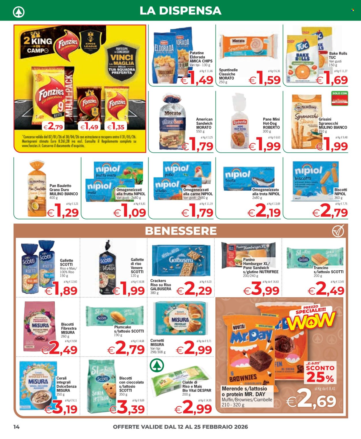 Leták Eurospar - 12.2.2026 - 25.2.2026. Strana 14