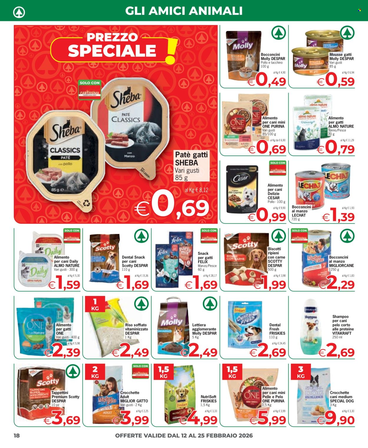 Leták Eurospar - 12.2.2026 - 25.2.2026. Strana 18