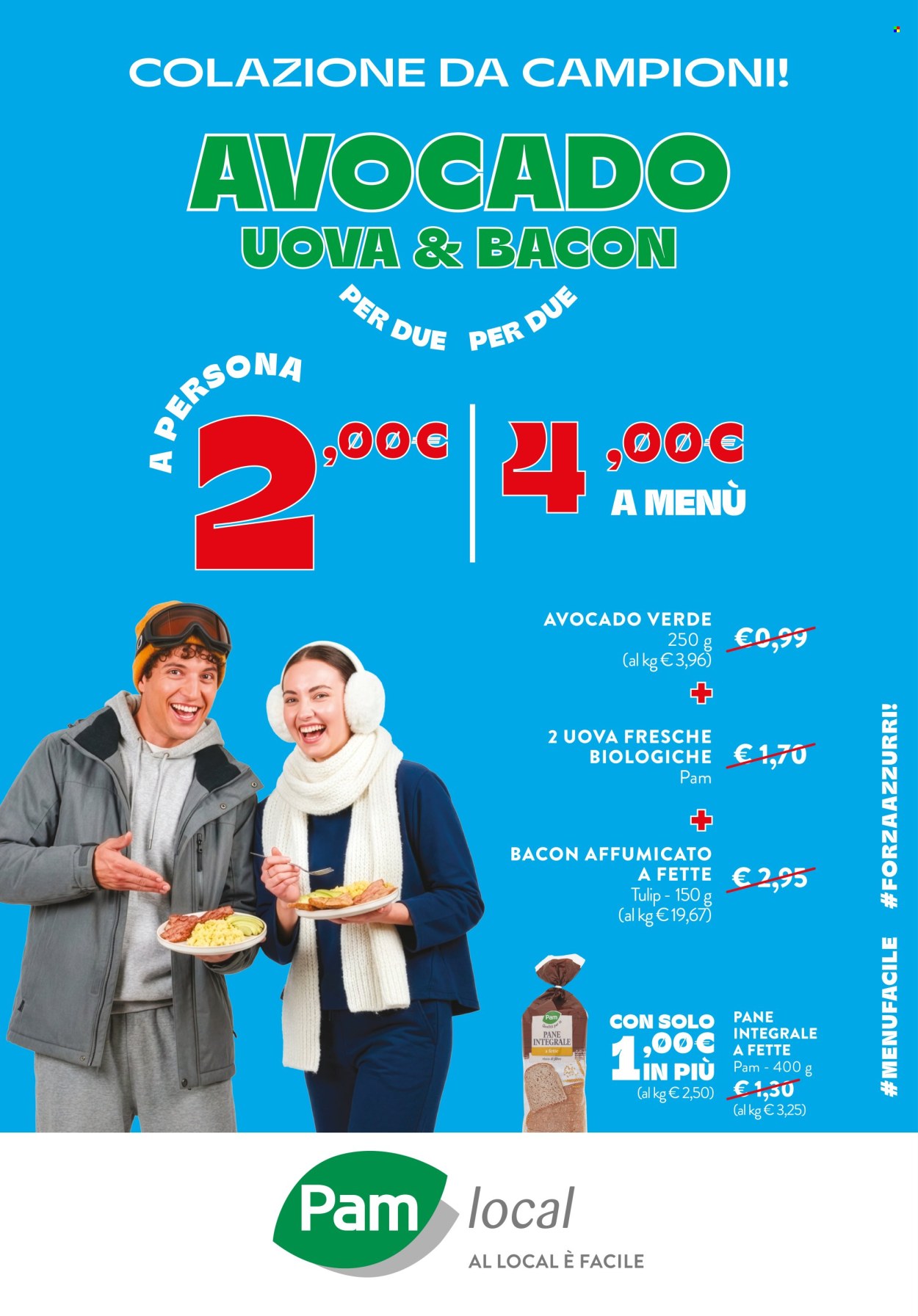 Volantino Pam local. Pagina 1