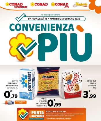 Volantino Conad - 18/2/2026 - 24/2/2026.