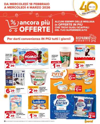 Volantino Iperal - 18/2/2026 - 4/3/2026.