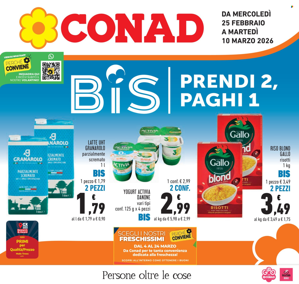 Leták Conad - 25.2.2026 - 10.3.2026. Strana 1