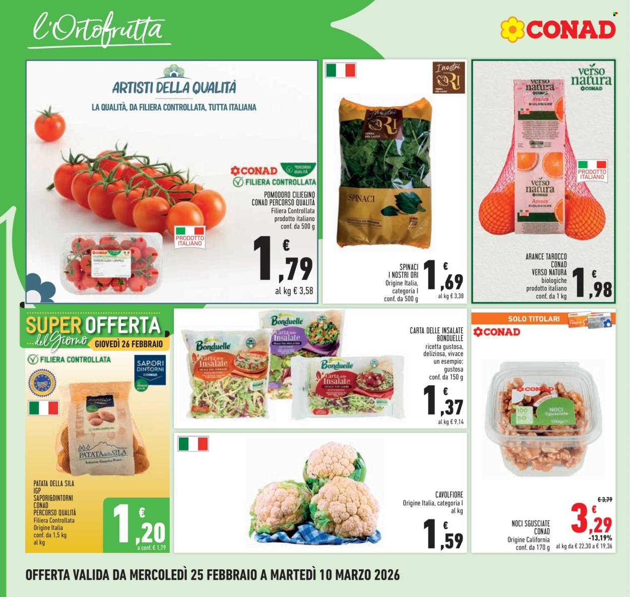 Leták Conad - 25.2.2026 - 10.3.2026. Strana 8