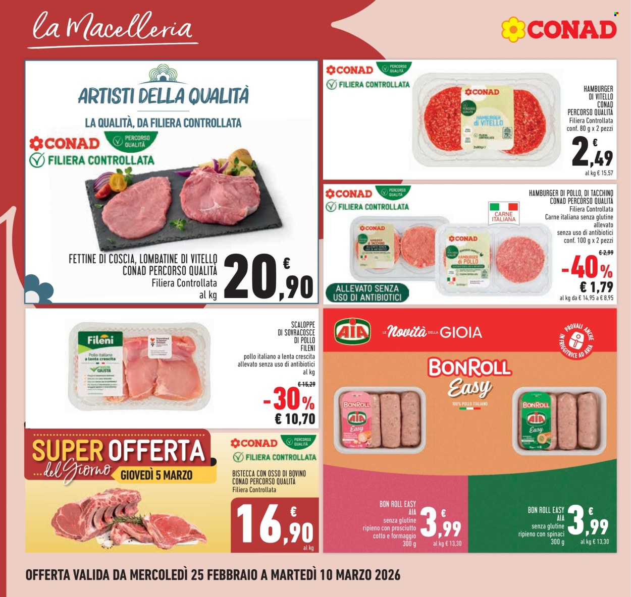 Leták Conad - 25.2.2026 - 10.3.2026. Strana 10