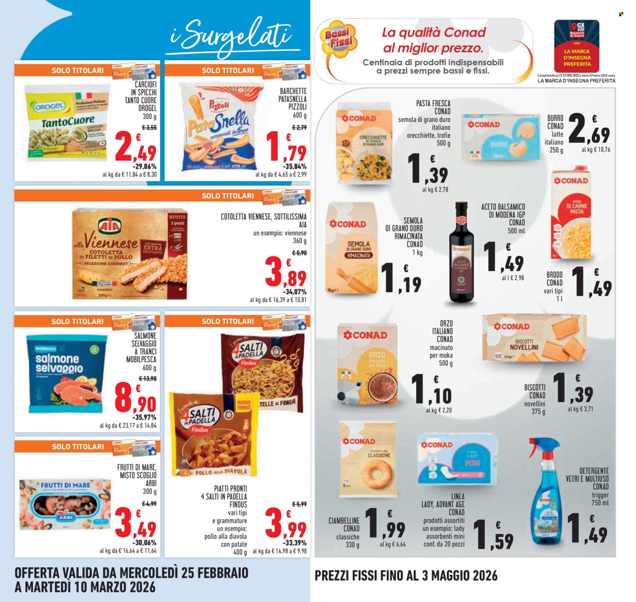 Leták Conad - 25.2.2026 - 10.3.2026. Strana 15