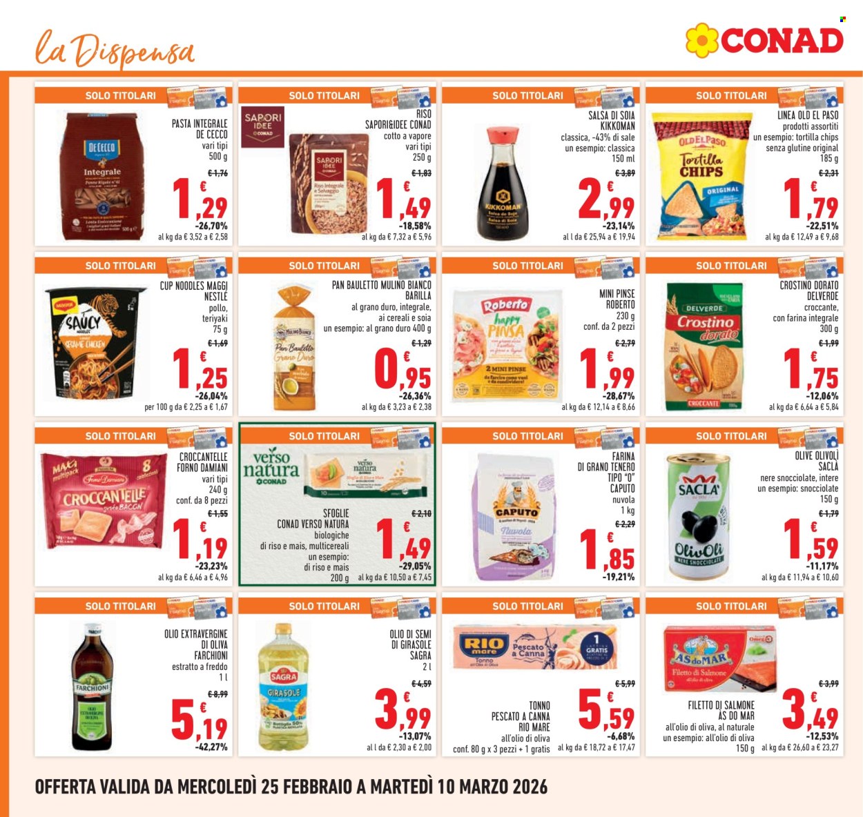 Leták Conad - 25.2.2026 - 10.3.2026. Strana 18