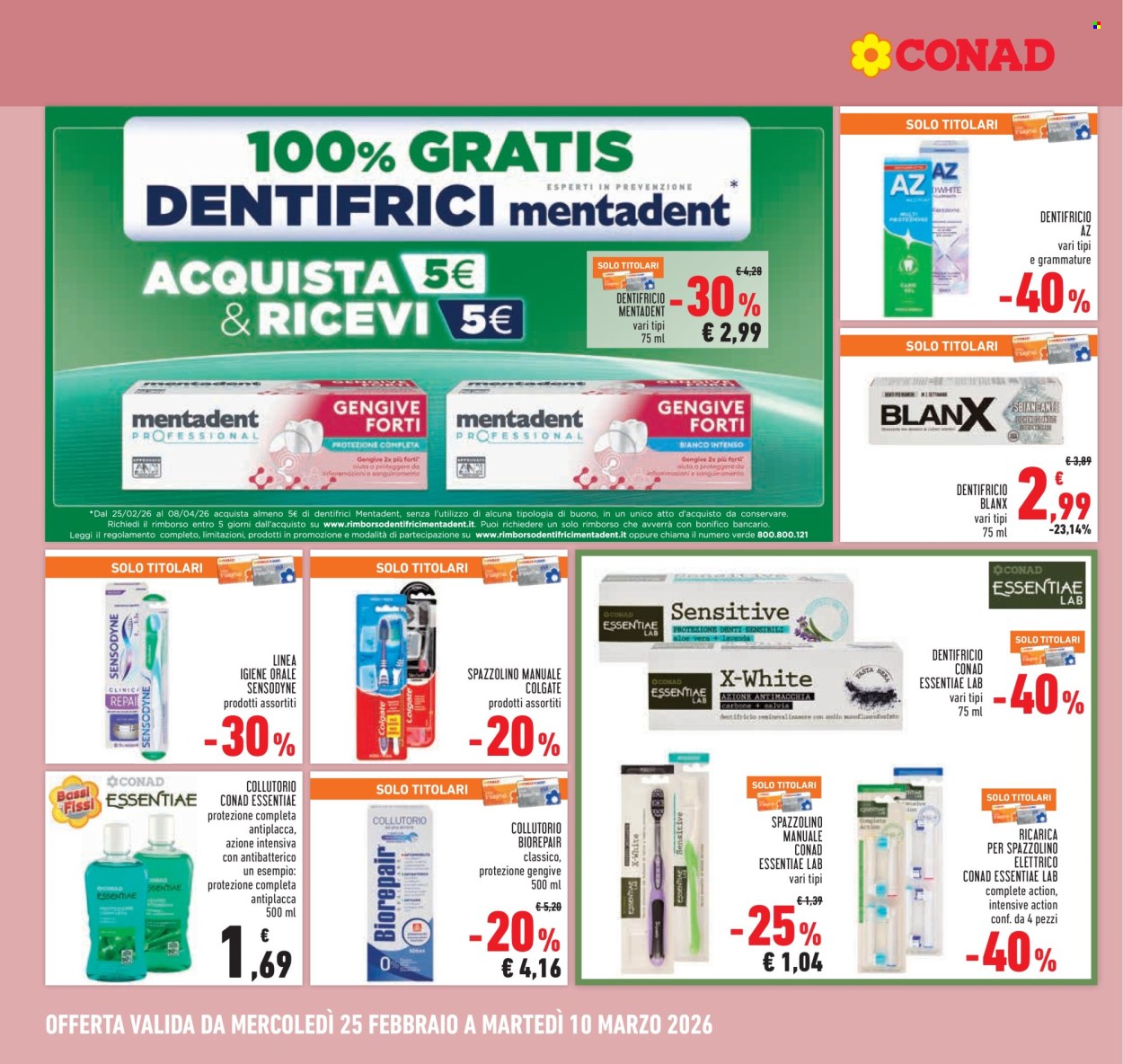Leták Conad - 25.2.2026 - 10.3.2026. Strana 24
