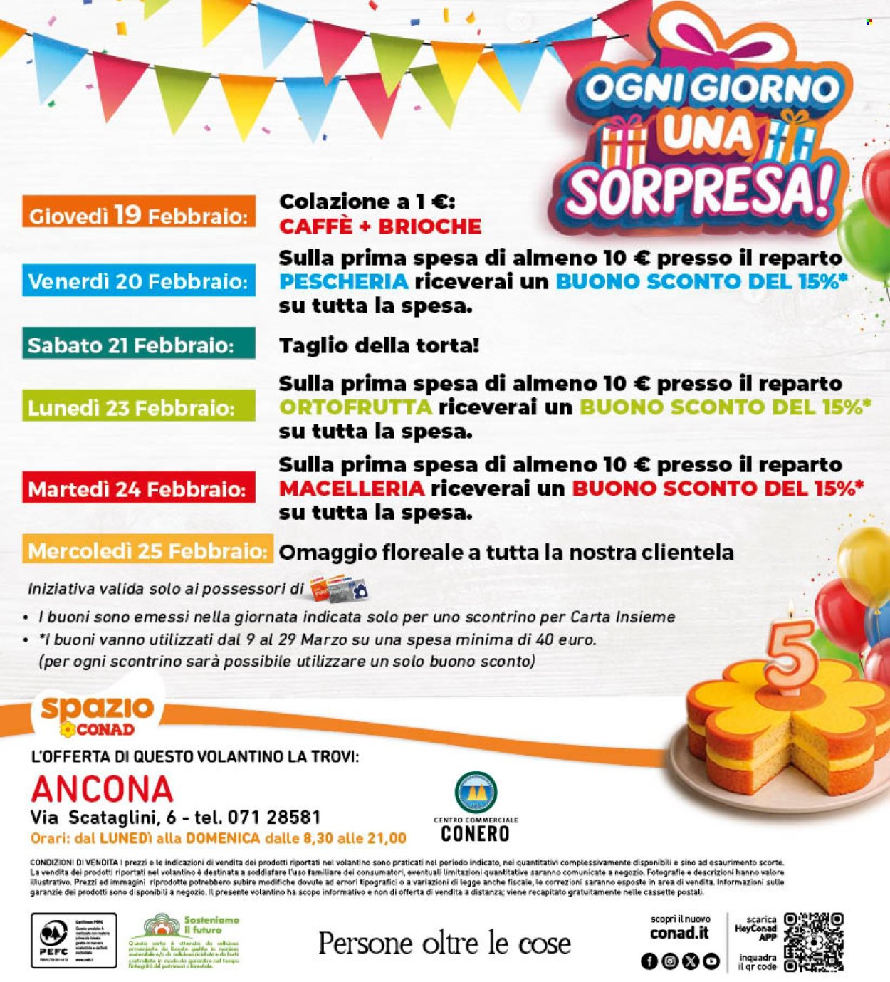 Volantino Spazio Conad - 19/2/2026 - 25/2/2026. Pagina 28