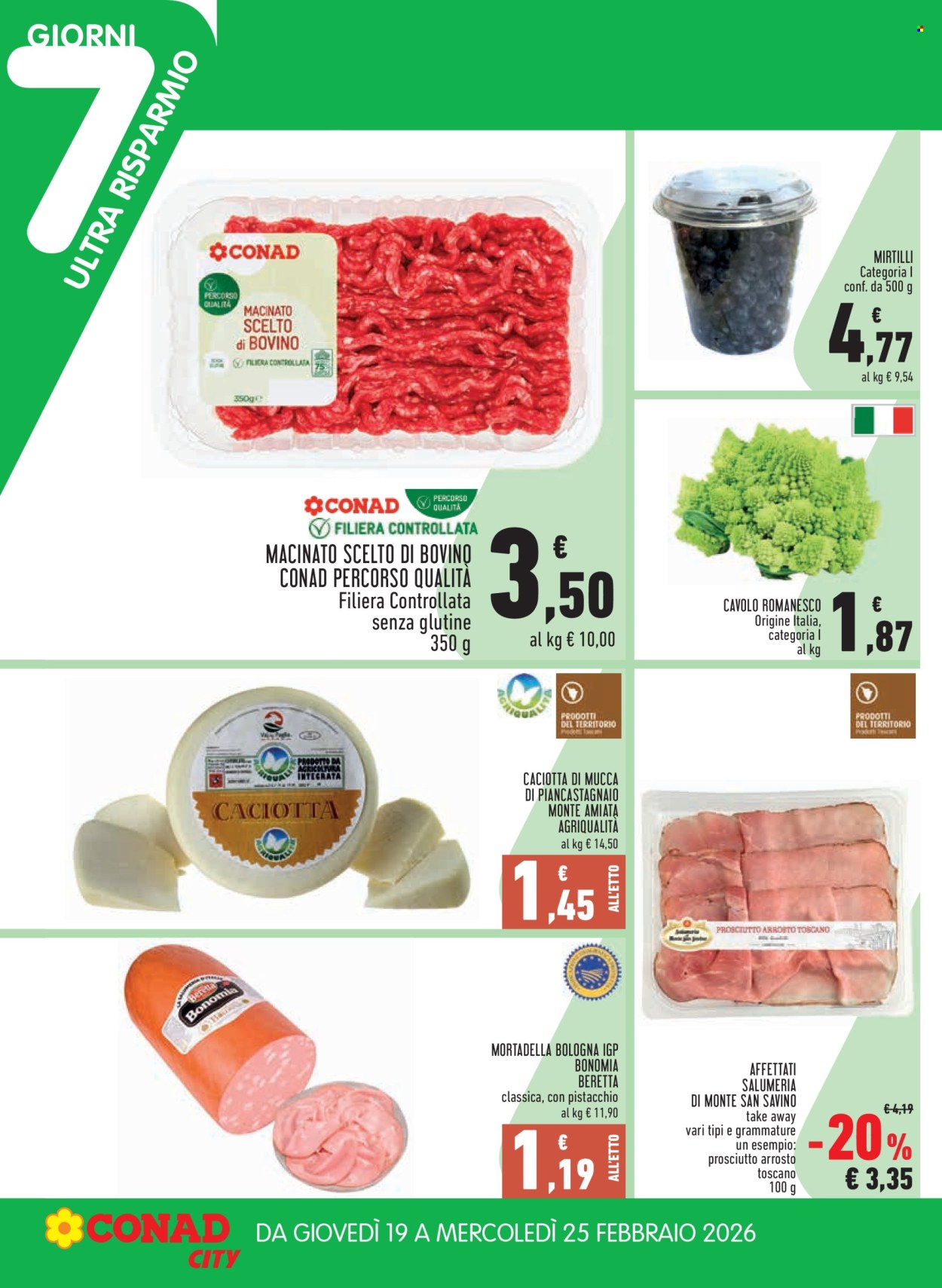 Volantino Conad City - 19/2/2026 - 25/2/2026. Pagina 2
