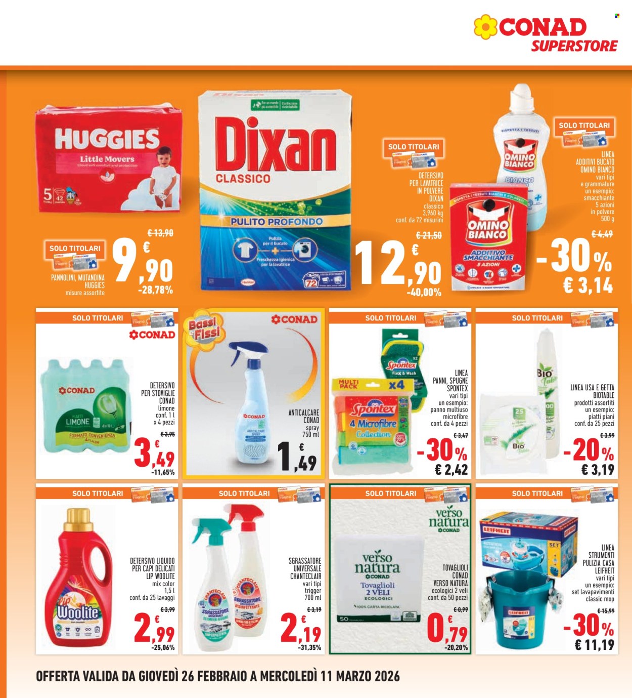 Volantino Conad Superstore - 26/2/2026 - 11/3/2026. Pagina 26