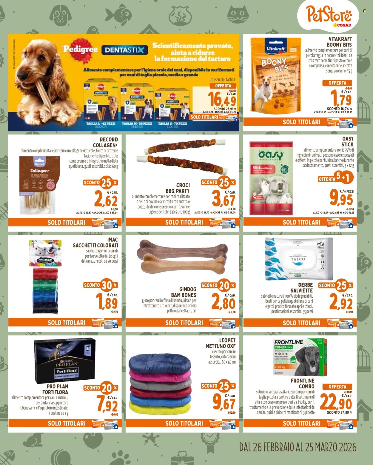 Leták Pet Store Conad - 26.2.2026 - 25.3.2026. Strana 3