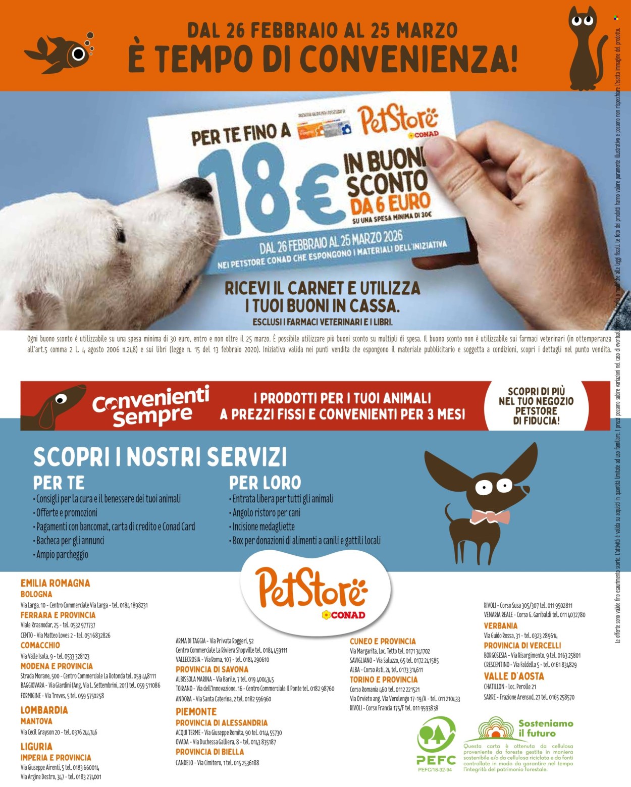 Leták Pet Store Conad - 26.2.2026 - 25.3.2026. Strana 8