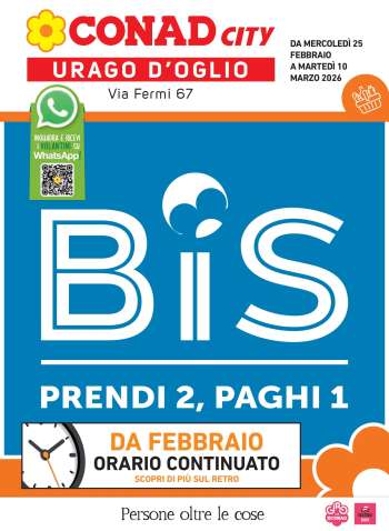 Volantino Conad City - 25/2/2026 - 10/3/2026.
