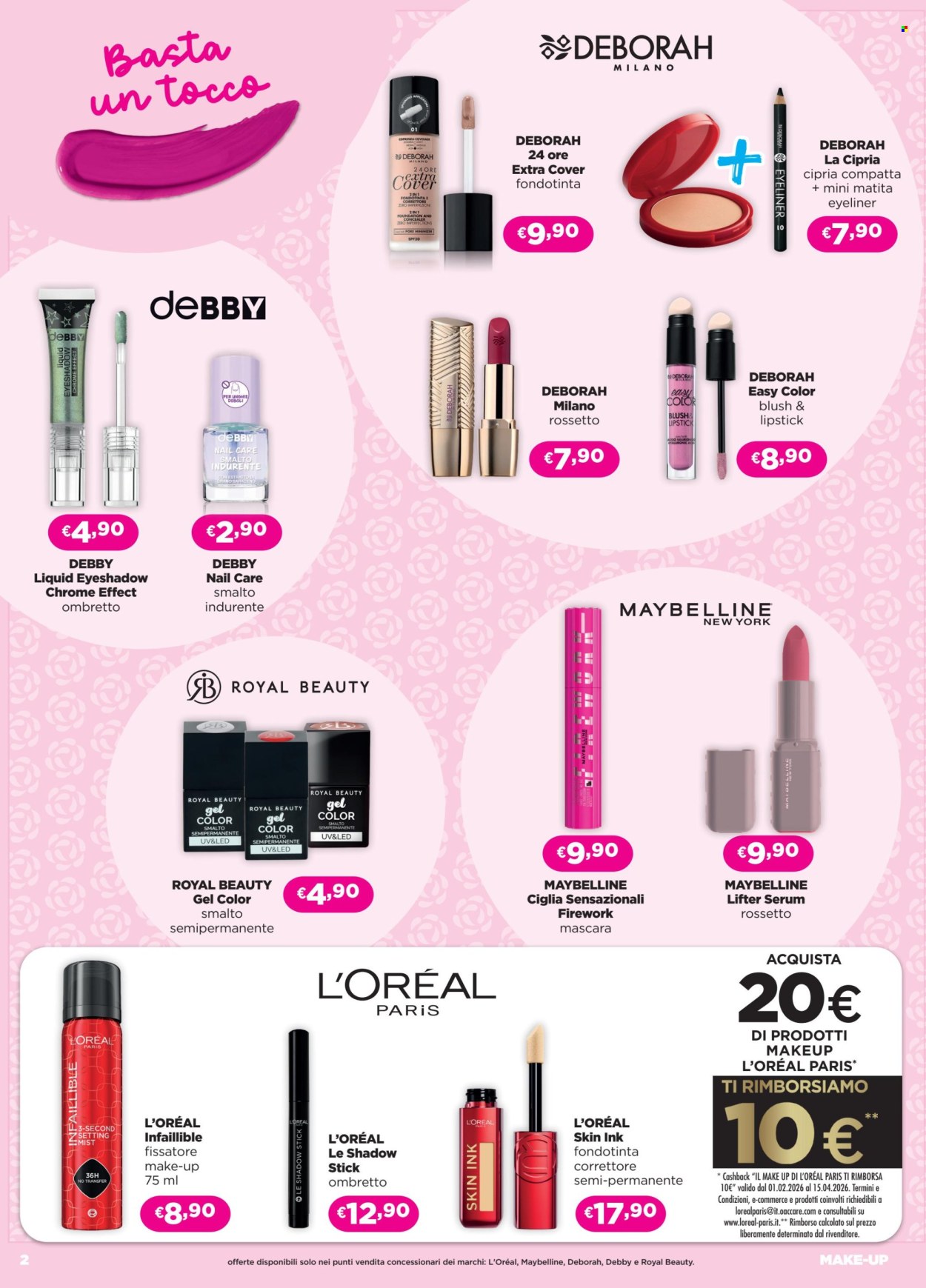Leták Acqua & Sapone - 26.2.2026 - 18.3.2026. Strana 2