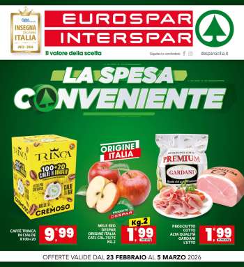 Volantino Eurospar - 23/2/2026 - 5/3/2026.
