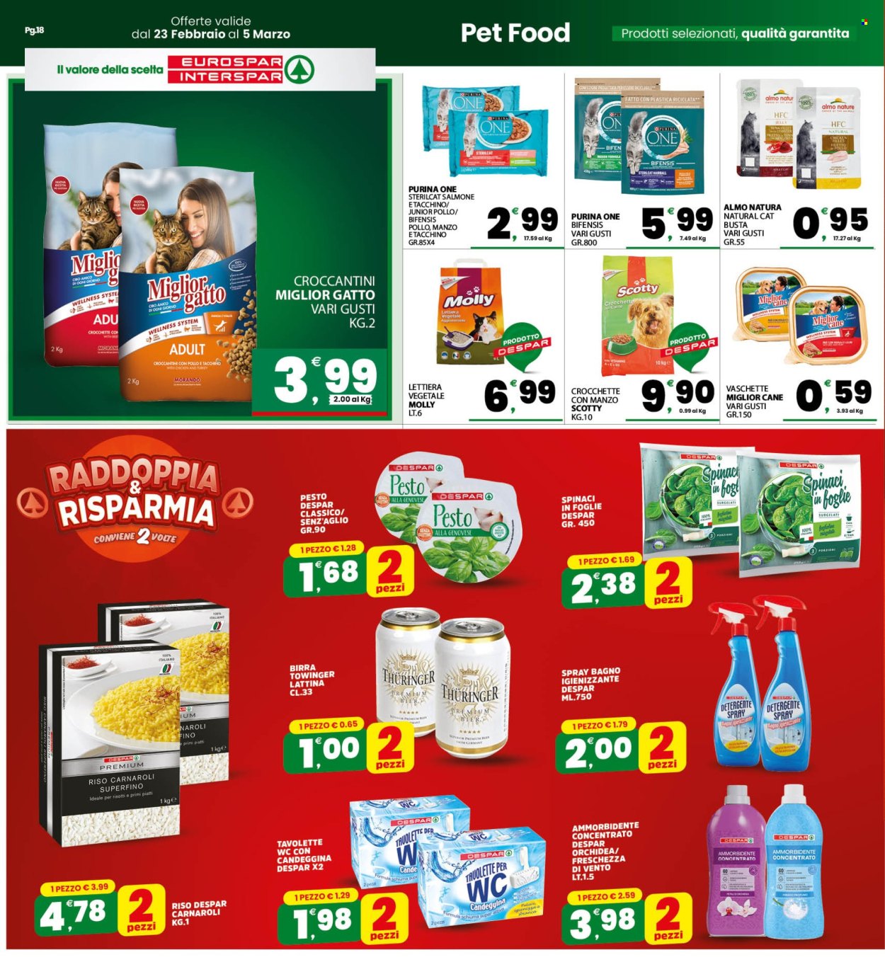 Volantino Eurospar - 23/2/2026 - 5/3/2026. Pagina 18