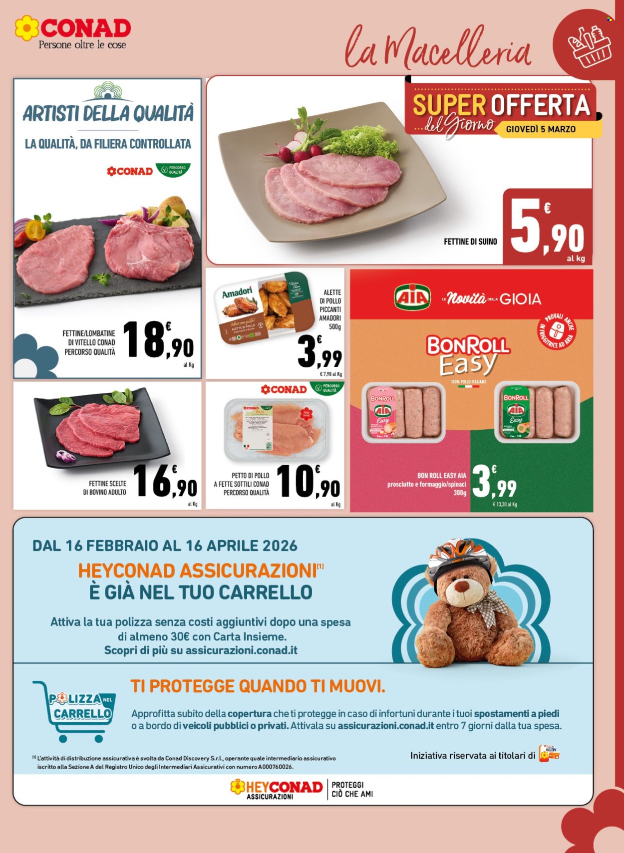 Volantino Margherita Conad - 26/2/2026 - 7/3/2026. Pagina 5