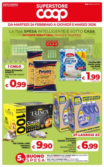 Volantino Coop - 24/2/2026 - 5/3/2026.