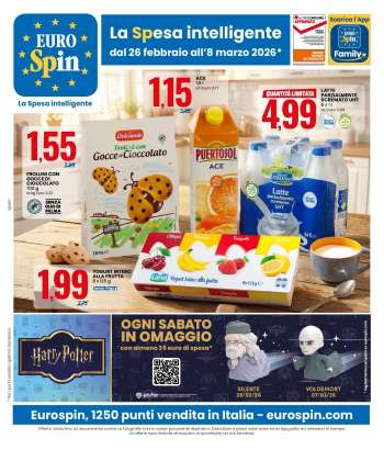 Volantino EuroSpin - 26/2/2026 - 8/3/2026.