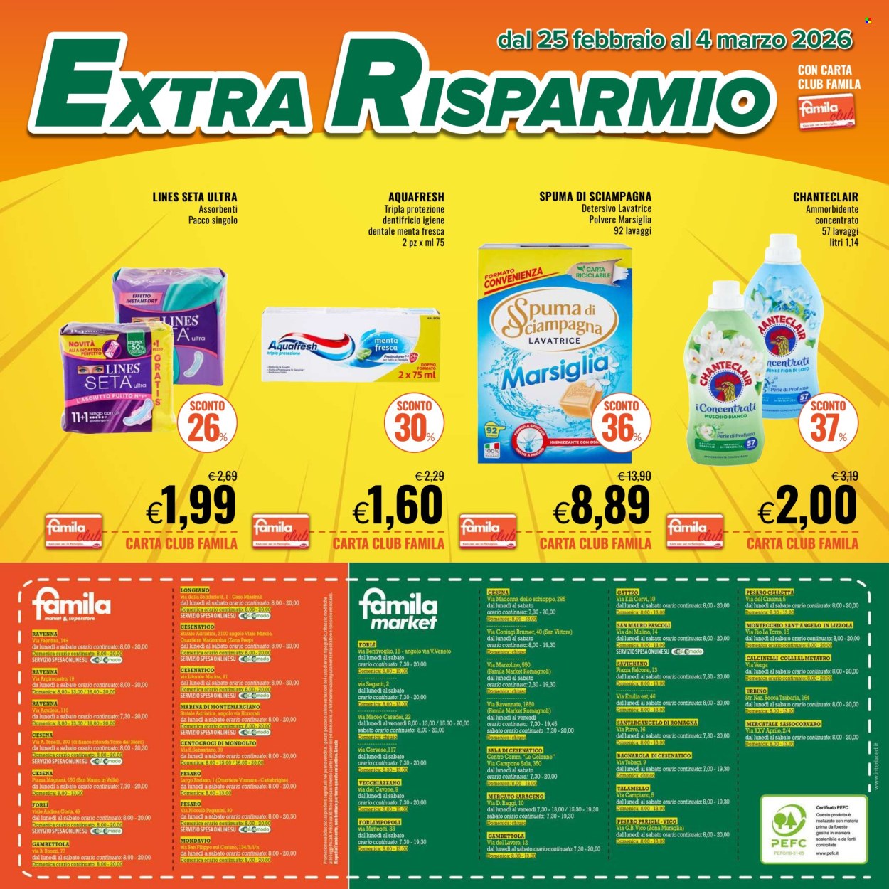 Volantino Famila - 25/2/2026 - 4/3/2026. Pagina 4