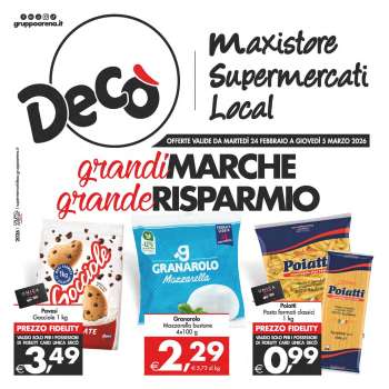 Volantino Deco - 24/2/2026 - 5/3/2026.