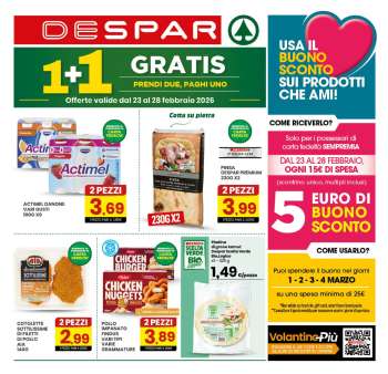 Volantino Despar - 23/2/2026 - 28/2/2026.