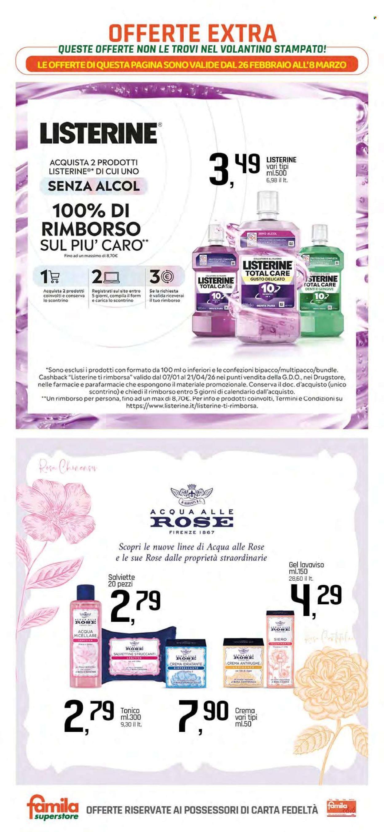 Volantino Famila - 26/2/2026 - 8/3/2026. Pagina 29