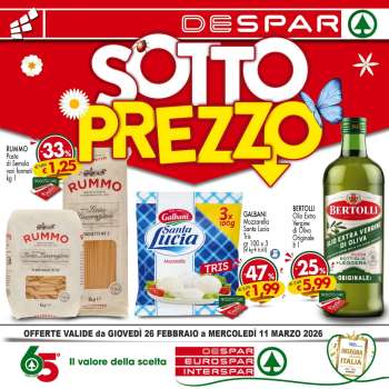Volantino Despar - 26/2/2026 - 11/3/2026.