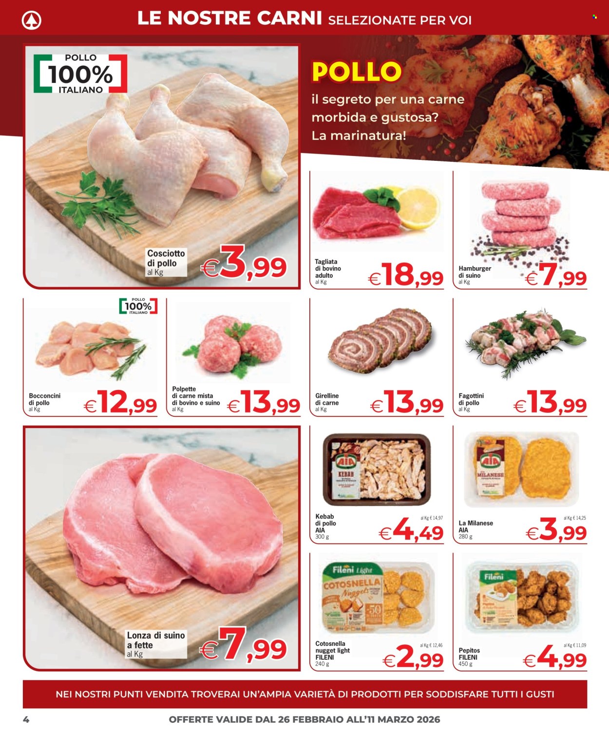 Leták Eurospar - 26.2.2026 - 11.3.2026. Strana 4