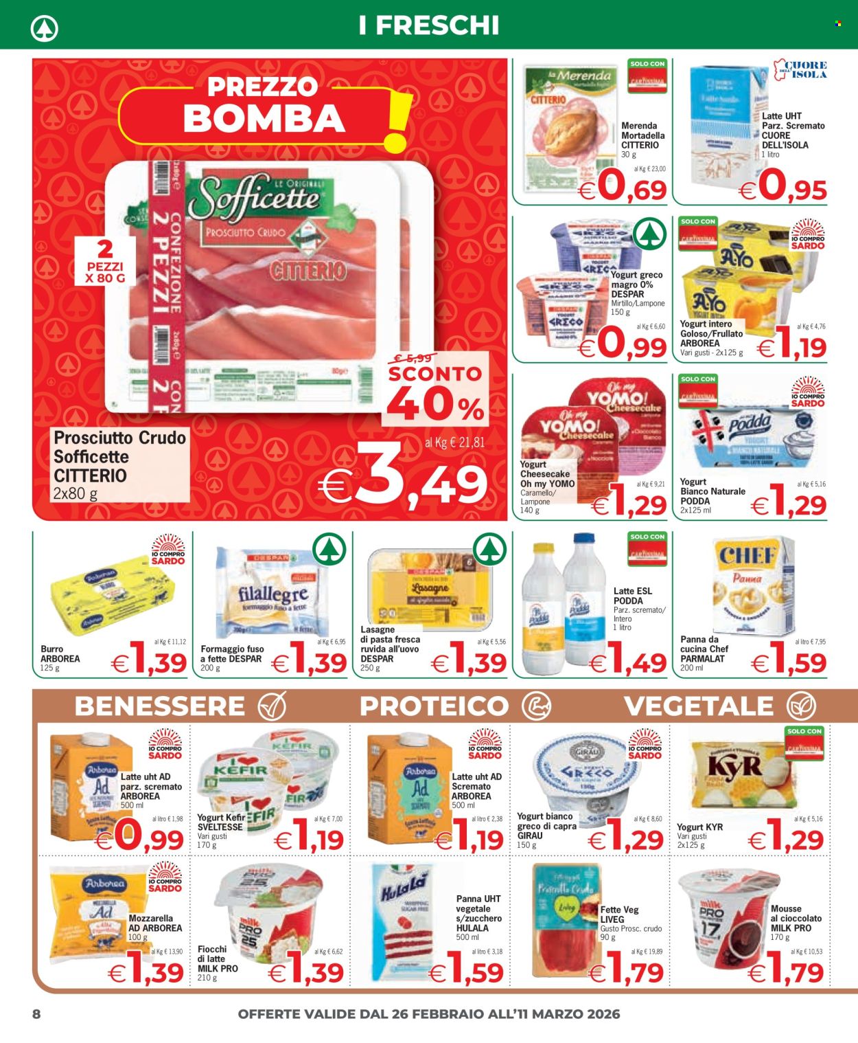 Volantino Eurospar - 26/2/2026 - 11/3/2026. Pagina 8