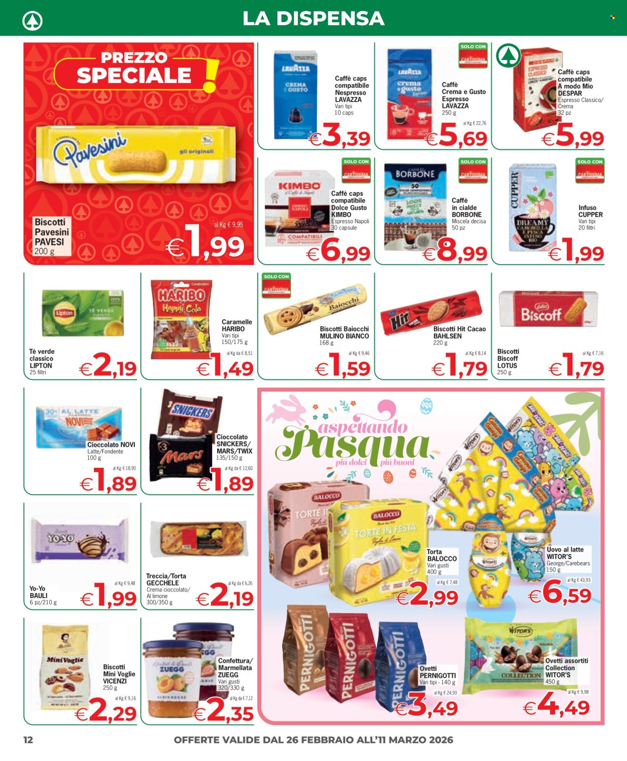 Volantino Eurospar - 26/2/2026 - 11/3/2026. Pagina 12