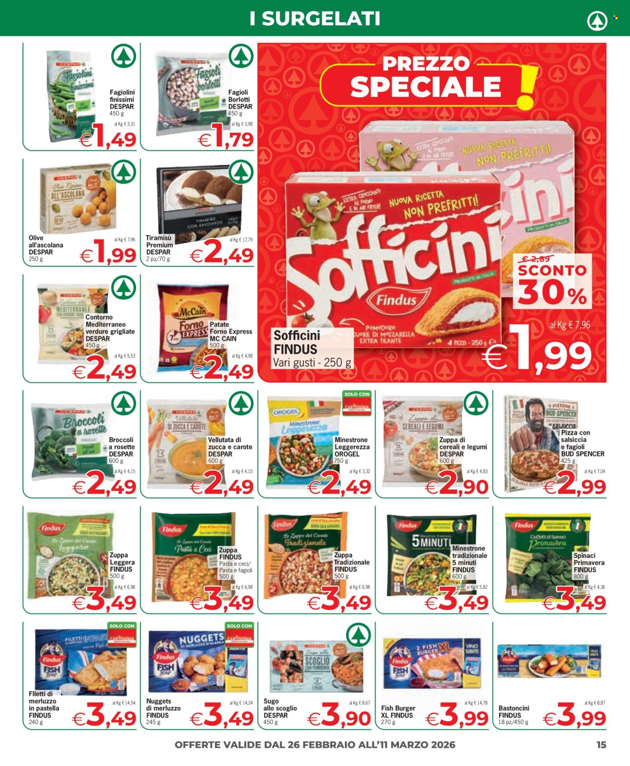 Leták Eurospar - 26.2.2026 - 11.3.2026. Strana 15