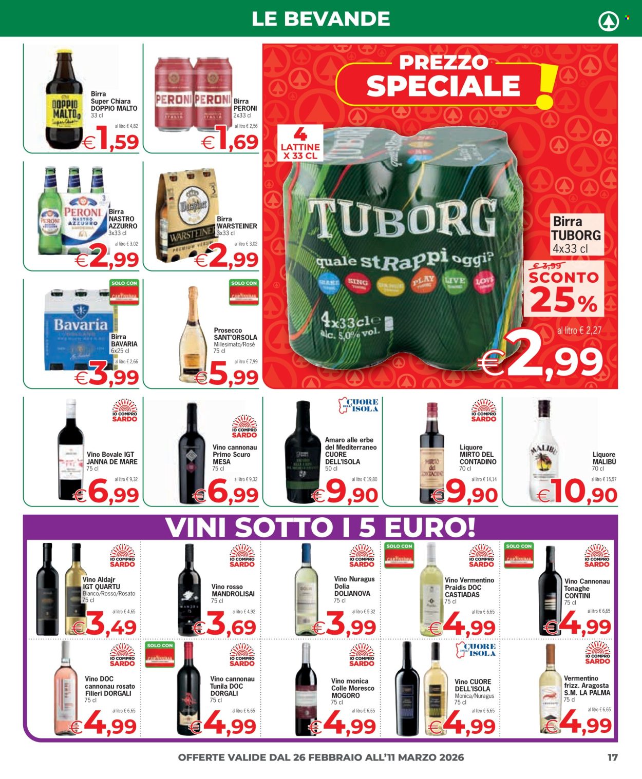 Volantino Eurospar - 26/2/2026 - 11/3/2026. Pagina 17