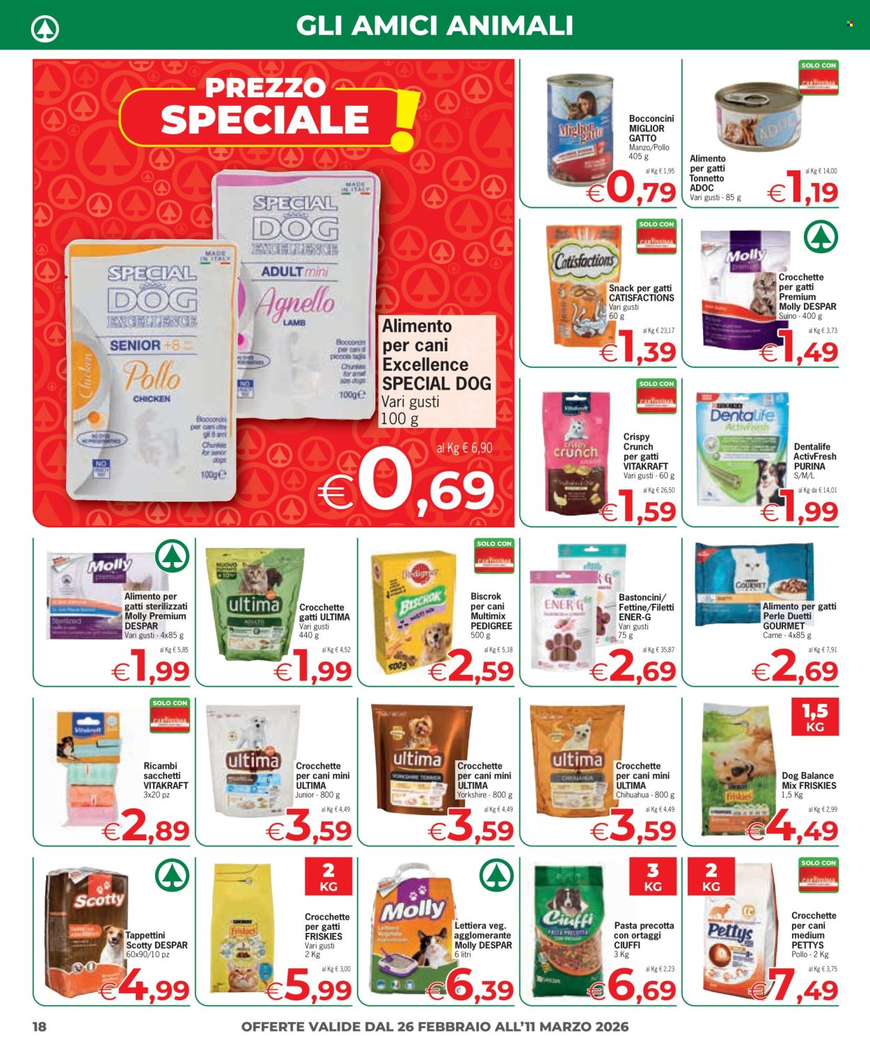 Leták Eurospar - 26.2.2026 - 11.3.2026. Strana 18
