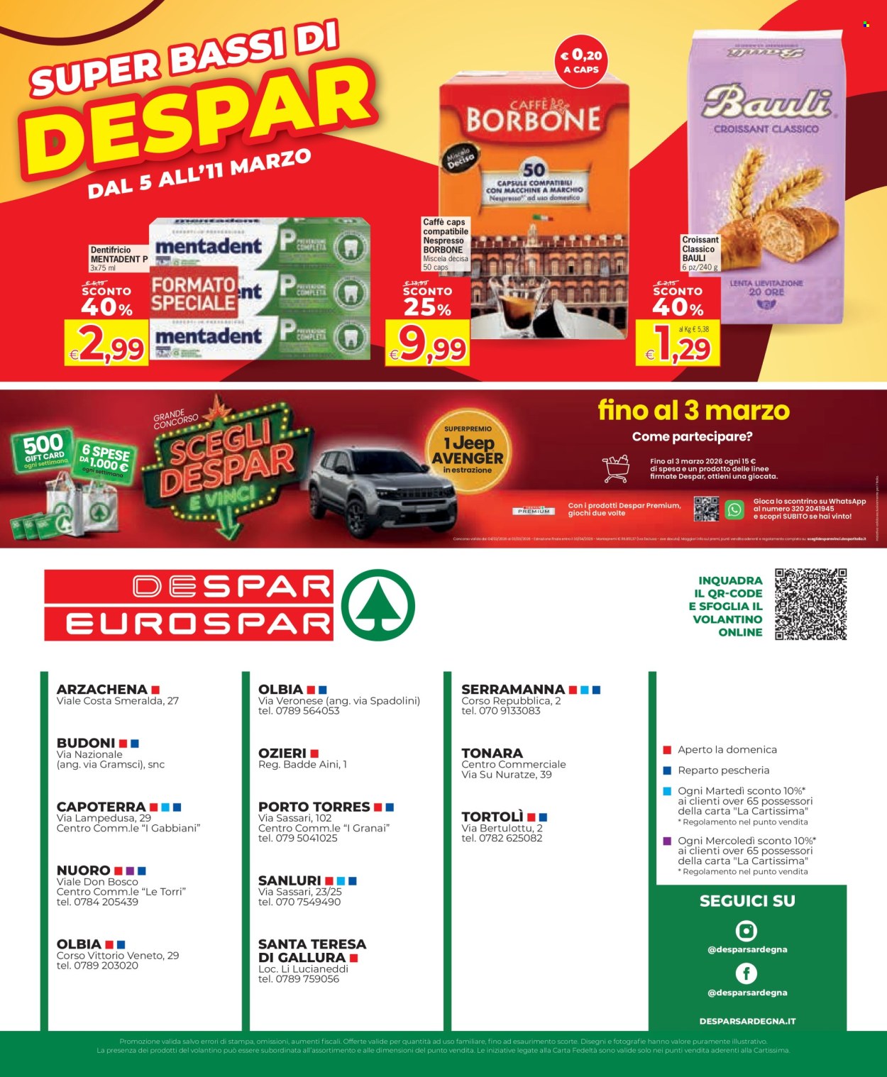 Volantino Eurospar - 26/2/2026 - 11/3/2026. Pagina 20