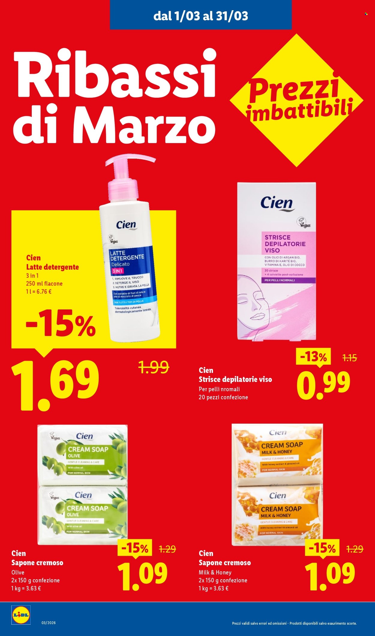 Volantino Lidl - 1/3/2026 - 31/3/2026. Pagina 12