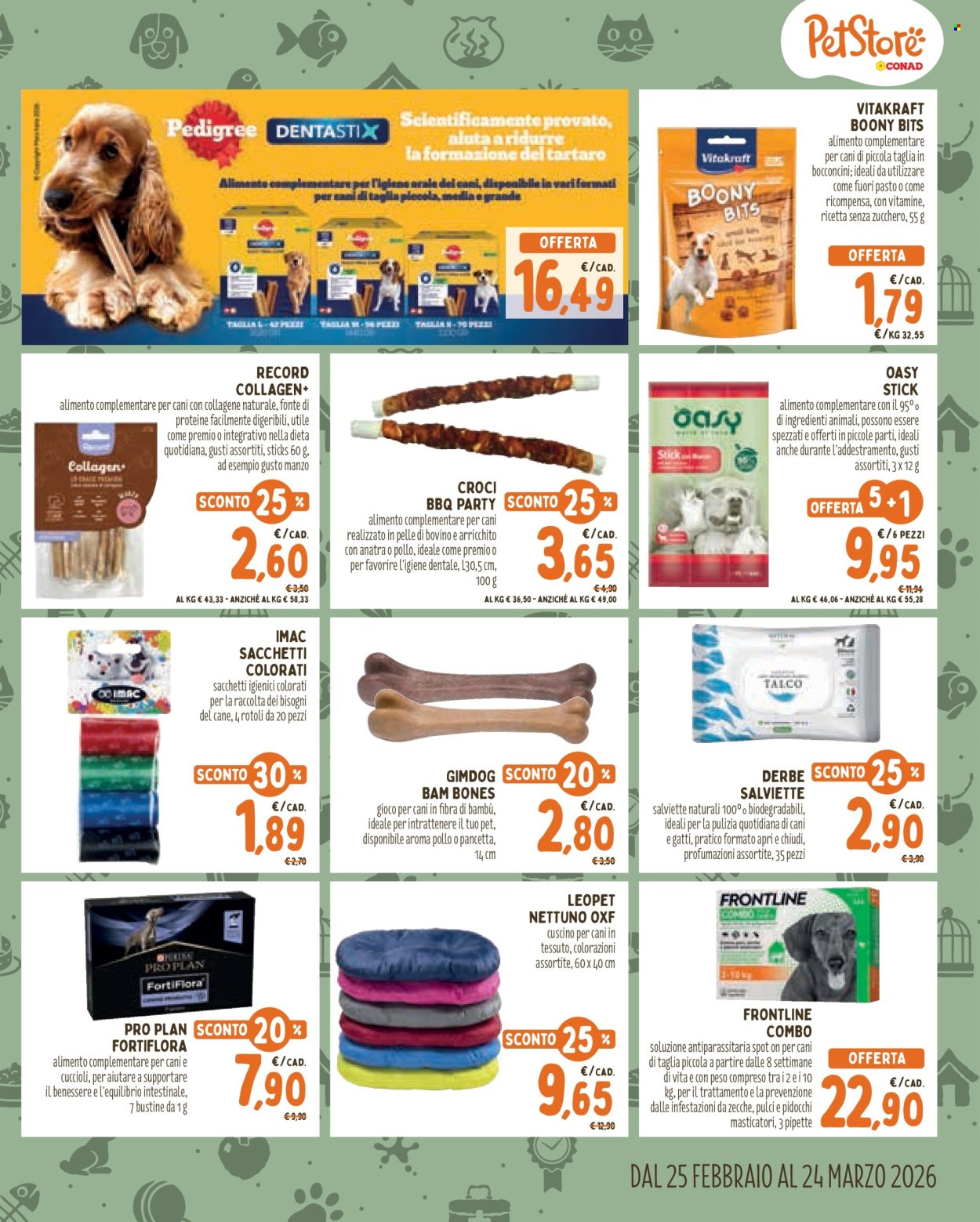 Leták Pet Store Conad - 25.2.2026 - 24.3.2026. Strana 3