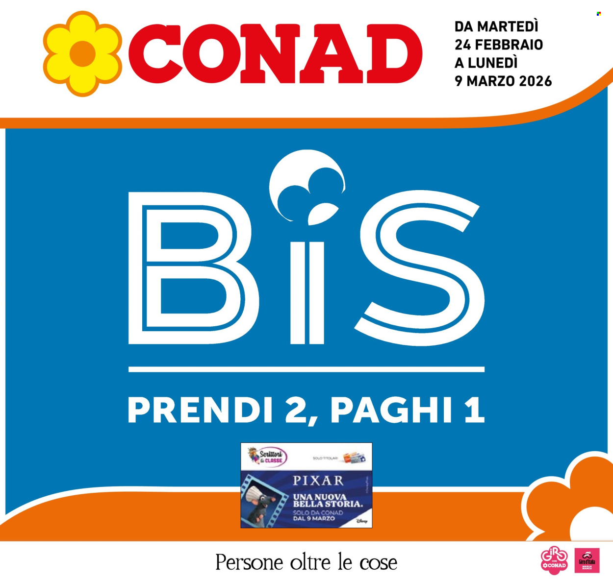 Leták Conad - 24.2.2026 - 9.3.2026. Strana 1