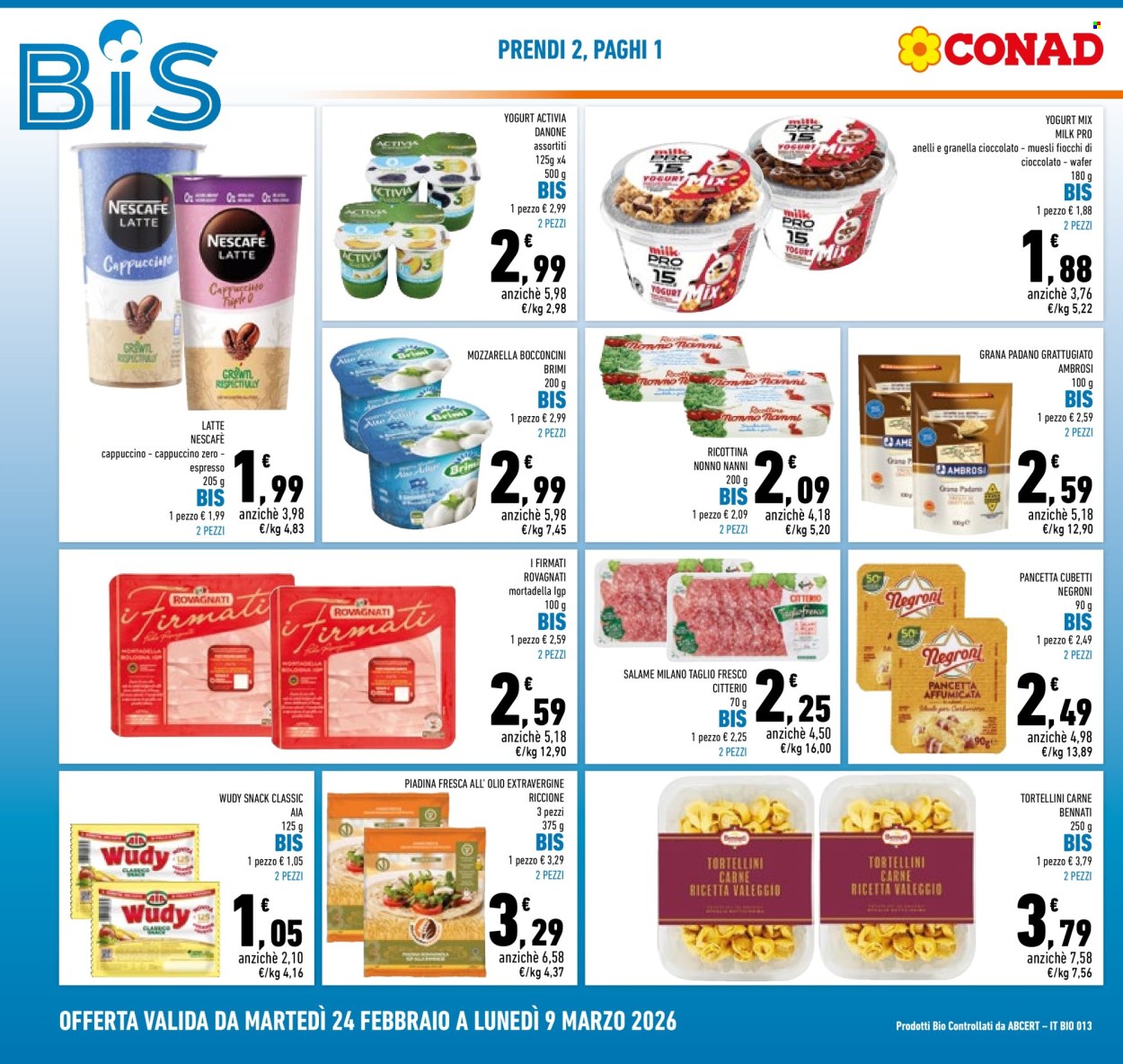 Leták Conad - 24.2.2026 - 9.3.2026. Strana 2