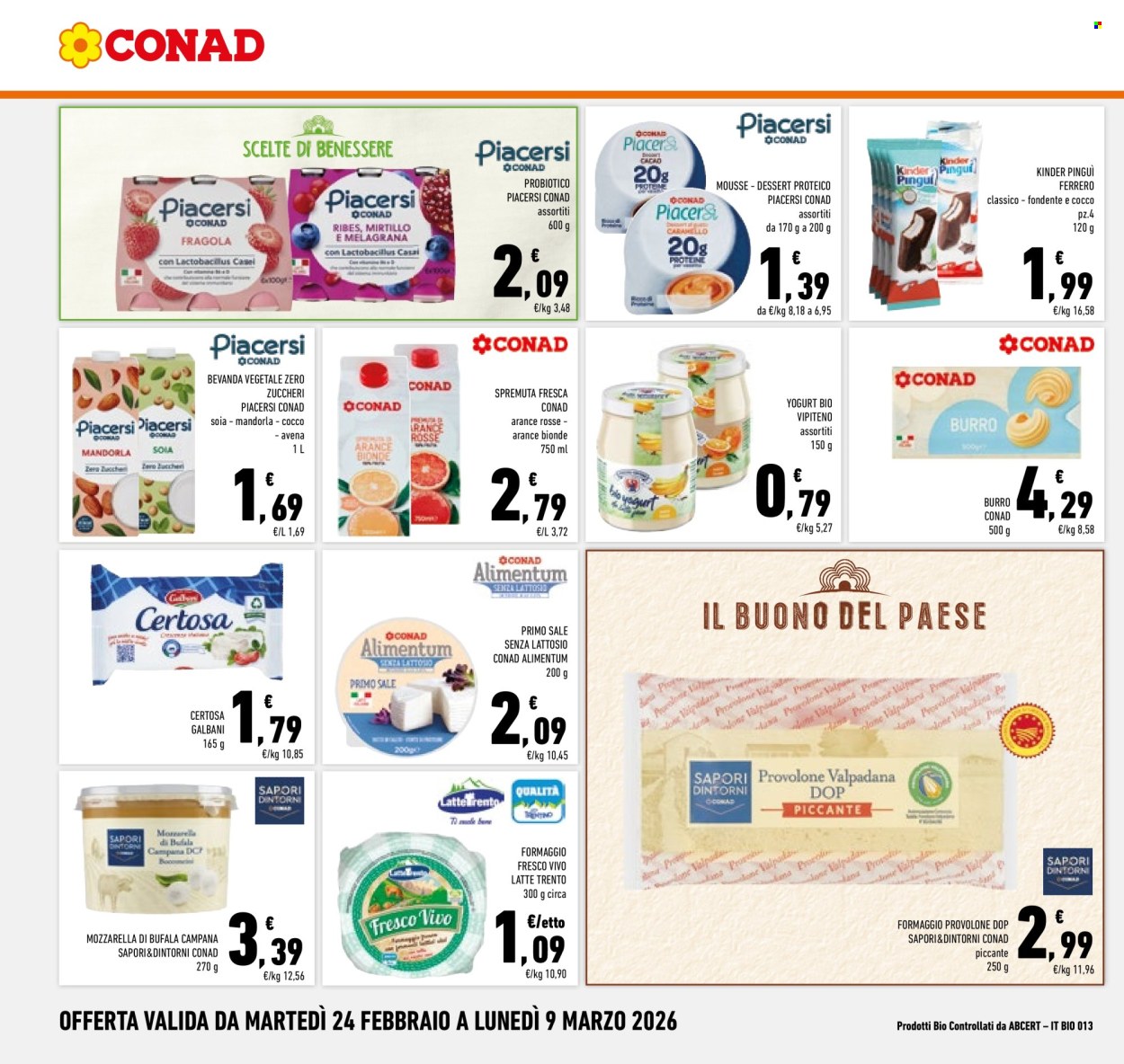 Leták Conad - 24.2.2026 - 9.3.2026. Strana 14