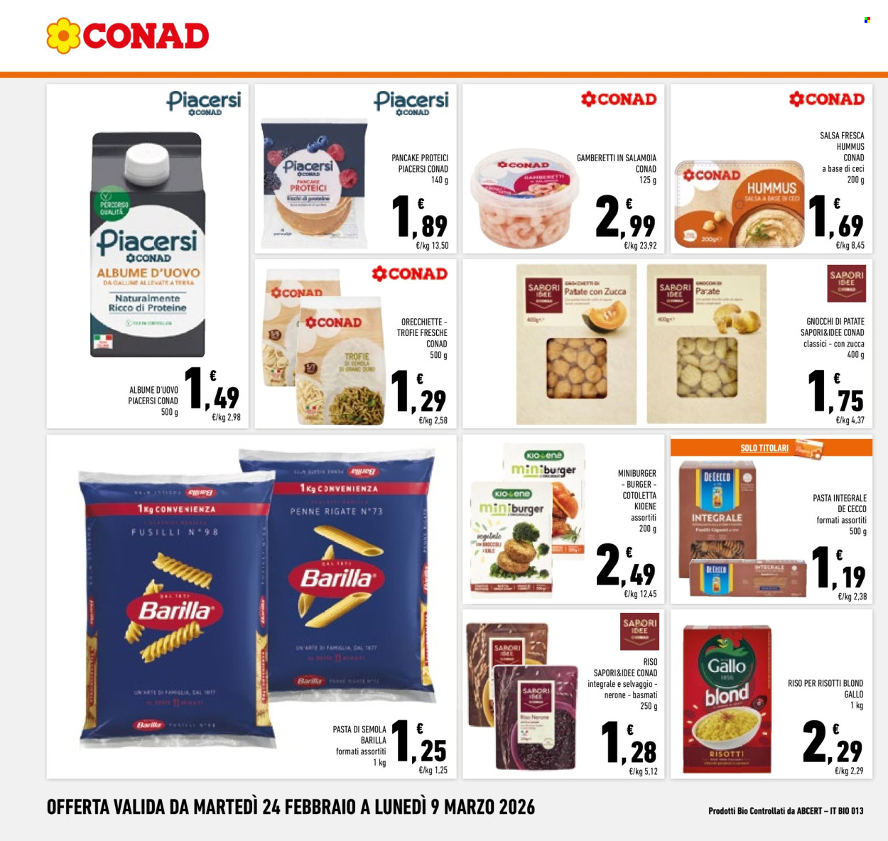 Leták Conad - 24.2.2026 - 9.3.2026. Strana 16