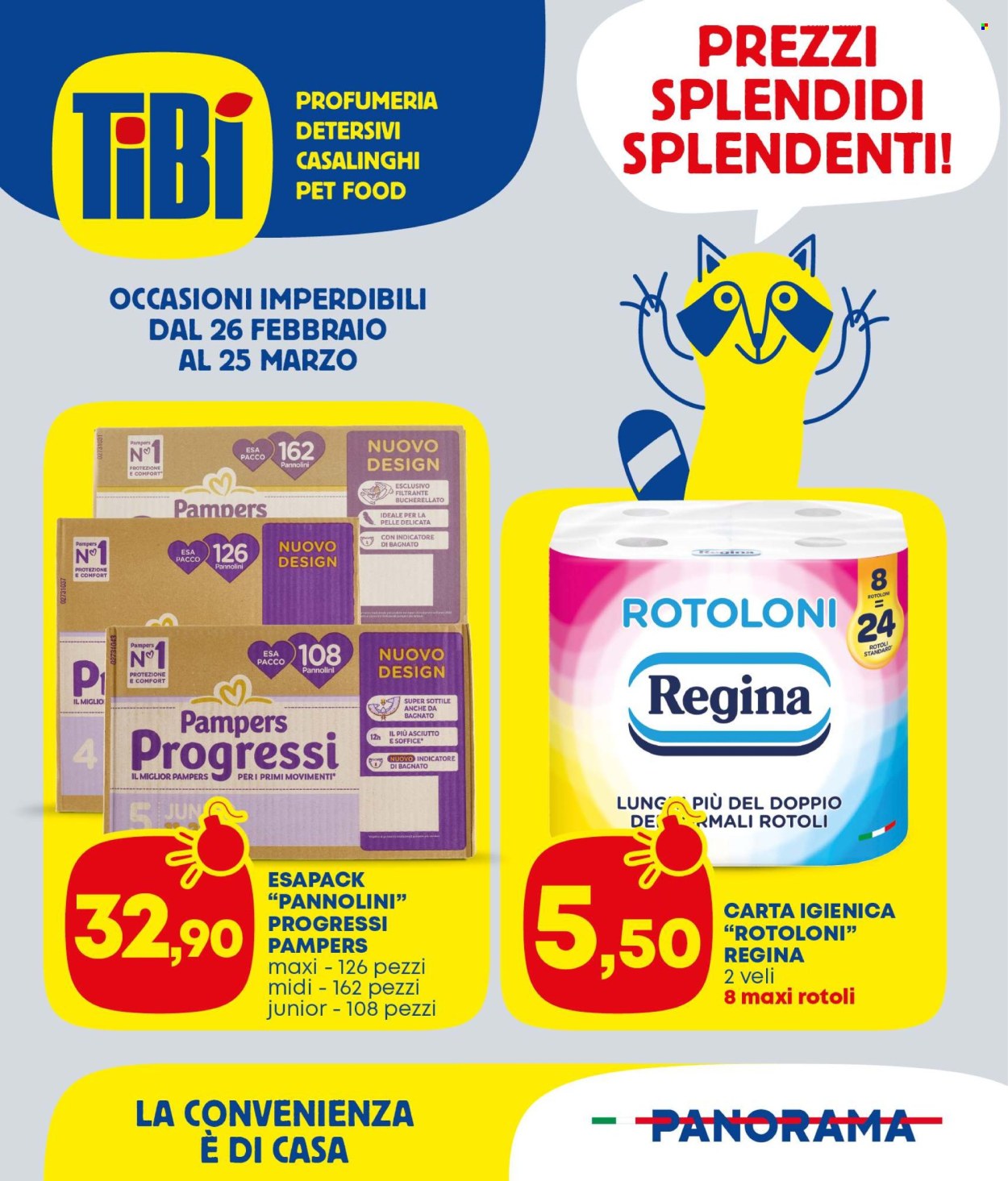 Volantino Panorama - 26/2/2026 - 25/3/2026. Pagina 1