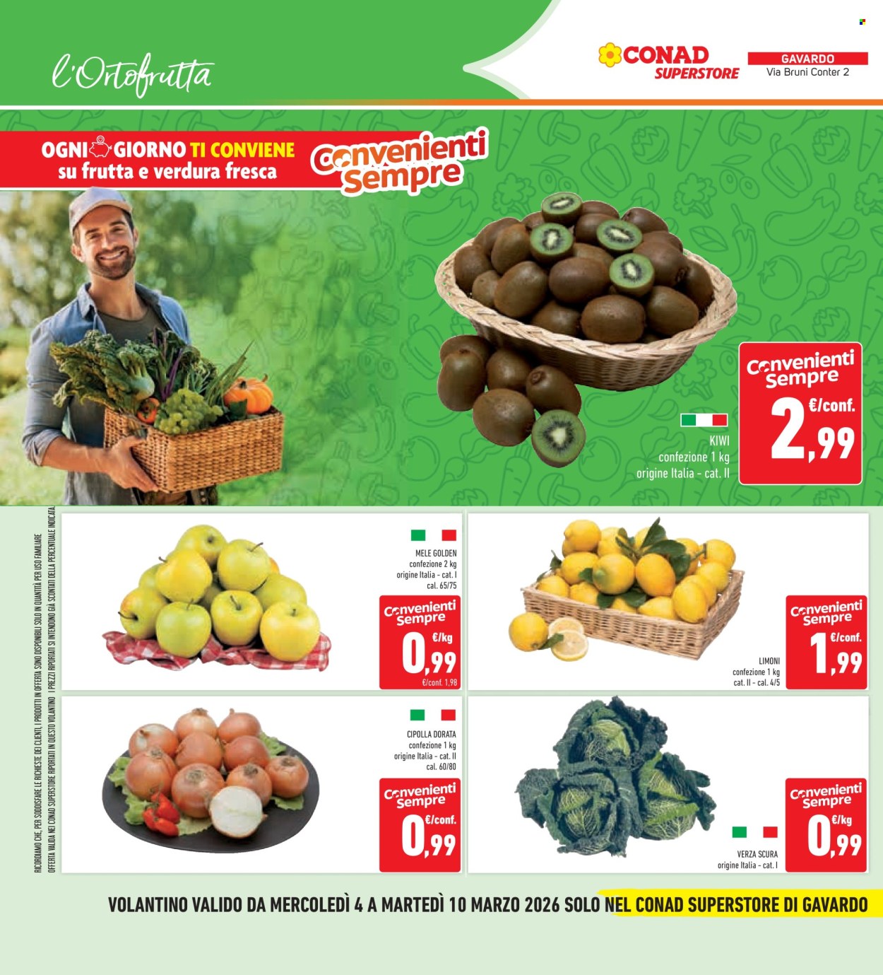 Leták Conad - 4.3.2026 - 10.3.2026. Strana 18